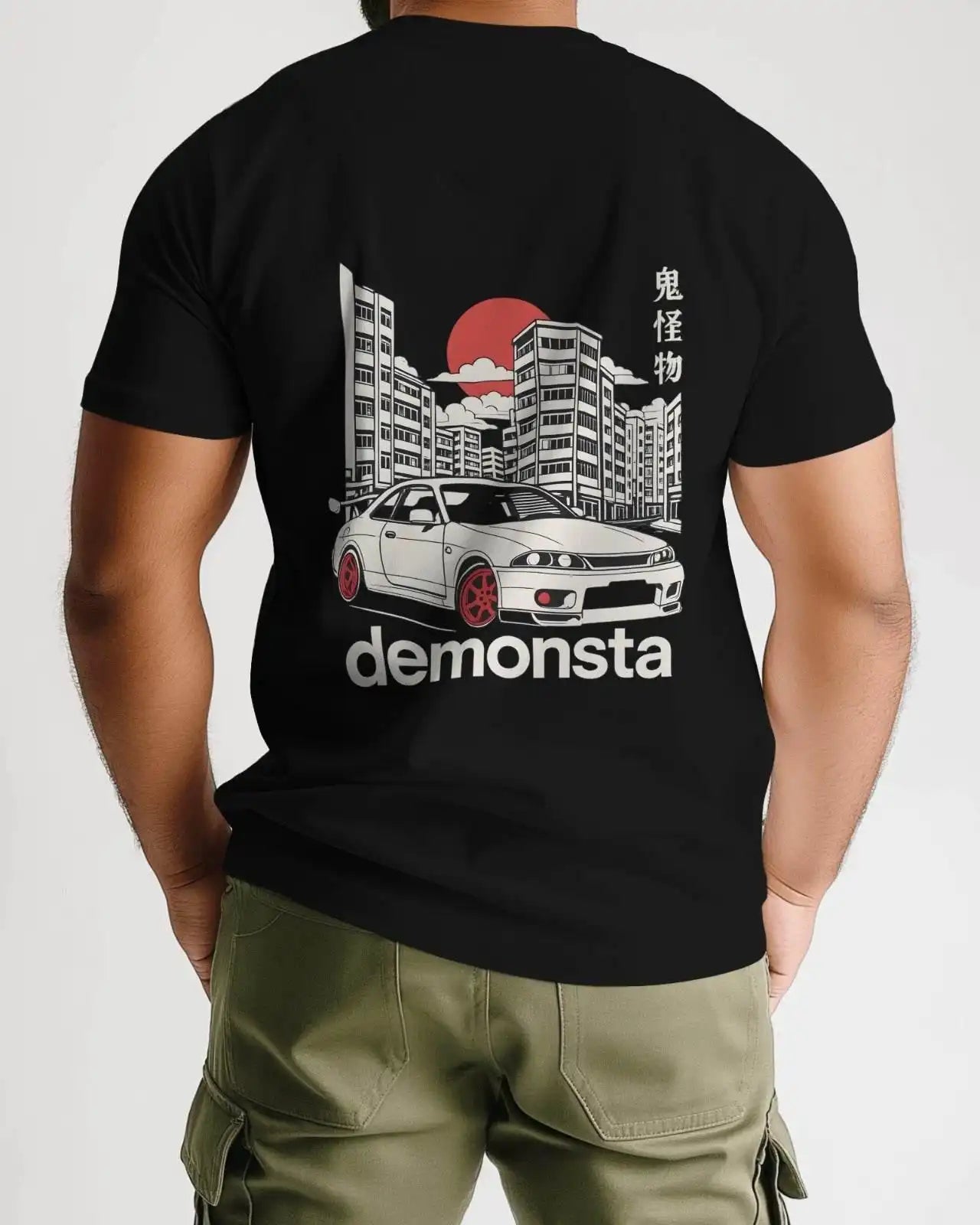 Demonsta JDM Skyline T-shirt – Tokyo Drift Edition T-shirt | Italaco back