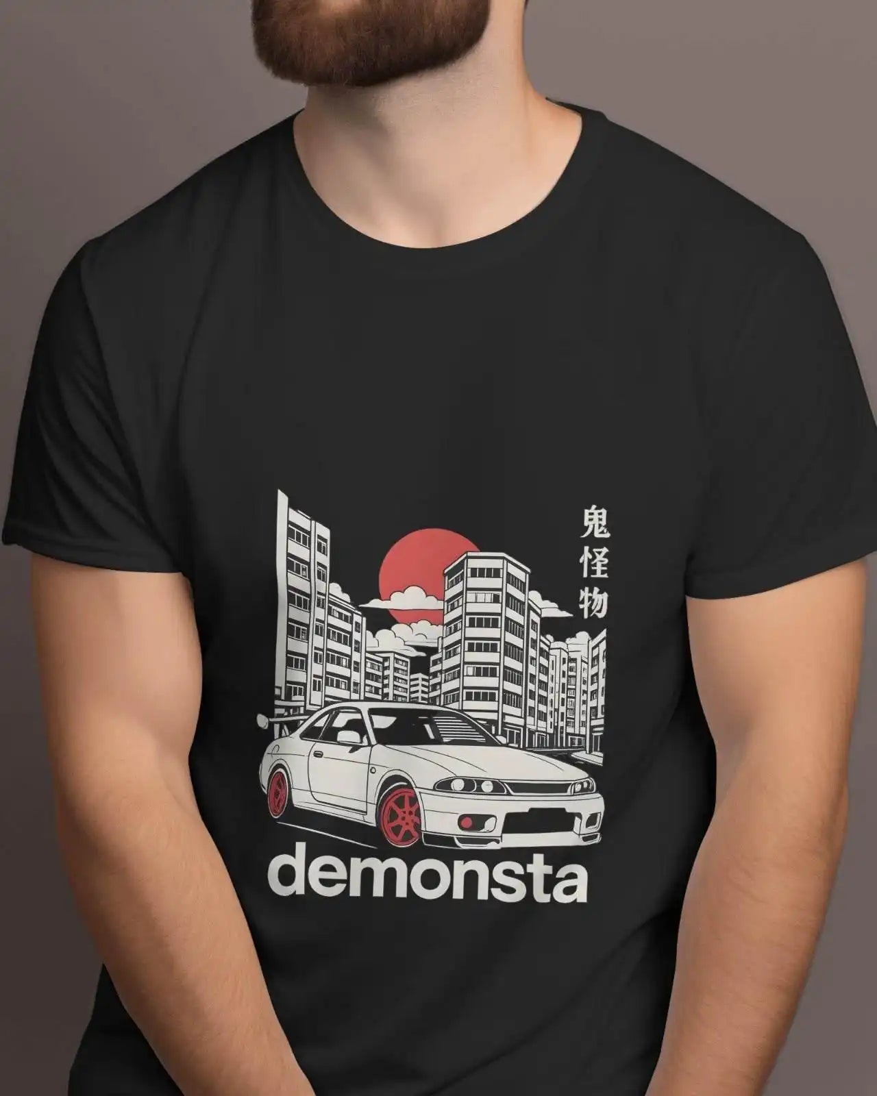 Demonsta JDM Skyline T-shirt – Tokyo Drift Edition T-shirt | Italaco front