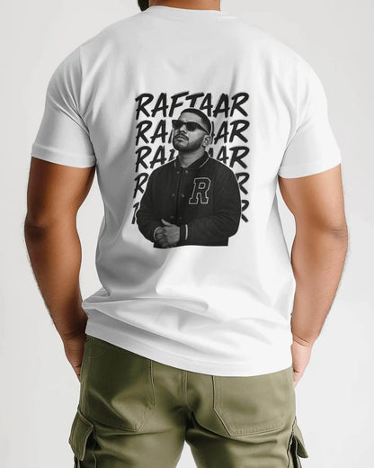 A Raftaar Graffiti T-shirt – Desi Hip-Hop Black & White Edition