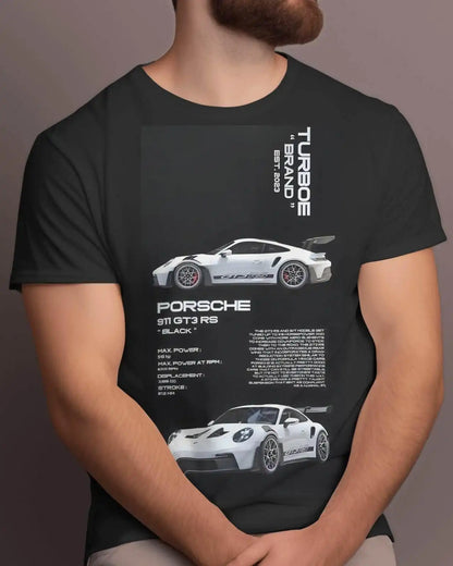 Porsche 911 GT3 RS T-shirt – Turboe Brand Exclusive T-shirt | Italaco