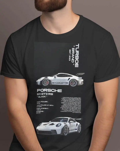 Porsche 911 GT3 RS T-shirt – Turboe Brand Exclusive T-shirt | Italaco
