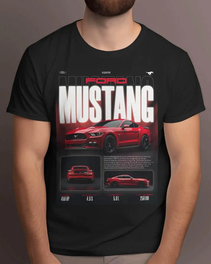 Ford Mustang T-shirt – Redline Edition T-shirt | Italaco